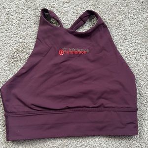 Lululemon long line sports bra